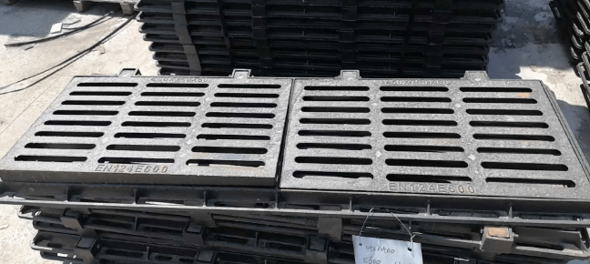 潜山球墨铸铁连体双篦展示